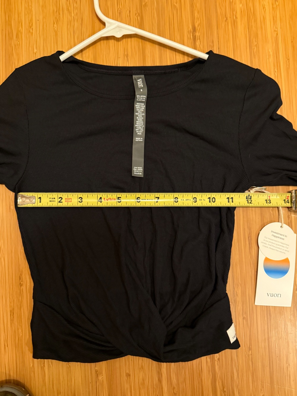 Vuori Long Sleeve Cove Twist Tee NWT - Picture 10 of 13